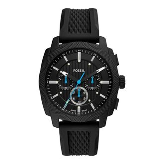 Fossil Machine Chronograph - Heren - Accessoires - Zwart - Maat: ONE Size