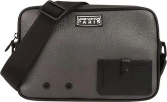 Louis Vuitton Pre-owned Taurillon Alpha Messenger Leather Body Bag - - Pre-owned - Uomo - Grigio - ONE SIZE