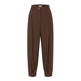 M.A.C Mac, Mujer, Pantalones, Marr&oacute;n, Talla: 3XL