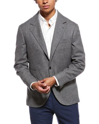 Brunello Cucinelli Cashmere & Silk-Blend Blazer