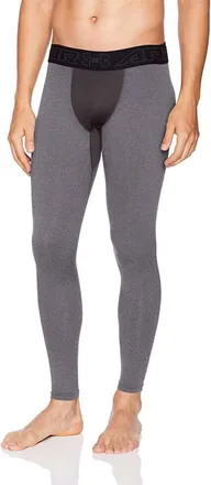 Under Armour Mens Cold Gear Leggings In Charcoal