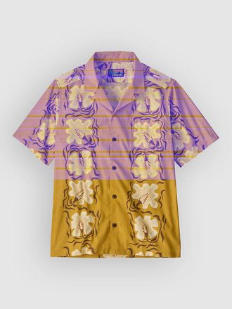 Patagonia Tidal Threads Camp Camisa amarillo