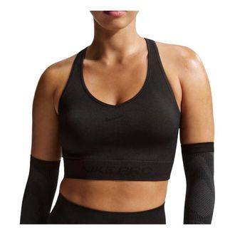 Nike (WMNS) Nike Pro Seamless Dri-FIT Cropped Tank Top Black IB9414-010