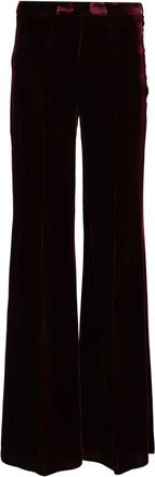 Forte_Forte My Trousers Flared Trousers - female - Forte Forte - Wide Trousers - Red - L - Trousers
