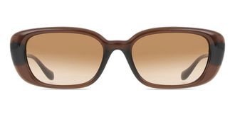 Versace VE4504D Asian Fit 533213 Womens Sunglasses Brown Size 56