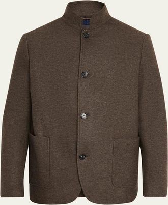 Loro Piana Mens Spagna Cashmere Blouson Jacket