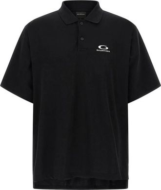 Balenciaga Logo-detail Polo Shirt