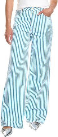 Ganni Stripe Denim Pant