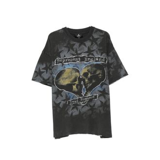 Represent Romance Graphic-print Star-pattern Cotton T-shirt