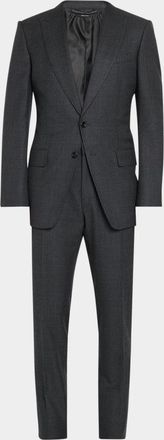 Tom Ford Men & apos;s Plaid Wool Two-Piece Suit