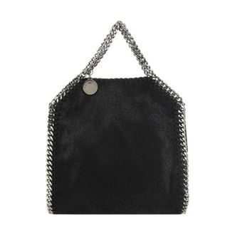 Stella McCartney Shaggy Chain Trim Handbag with Logo