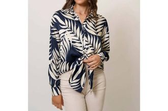Hutch Robbie Top In Navy Ivory