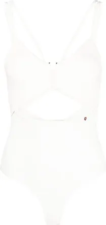 Nissa cut-out double-strap top - women - Polyester/Viscose - 36 - White