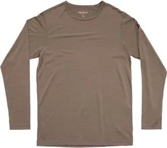 Devold Breeze Shirt Merinounterw&auml;sche f&uuml;r Herren | braun