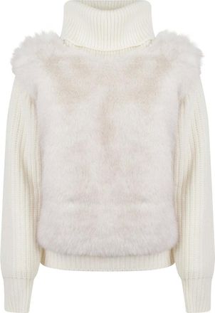 Herno Herno Sweaters - Dames - Jassen - Wit - Maat: L