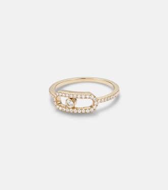 Messika Anillo Move Uno de oro de 18 ct con diamantes
