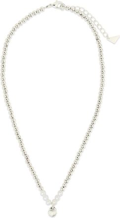 Sterling Forever 4Mm Pearl Marjorie Pendant Necklace