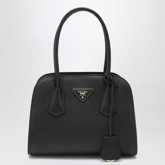 Prada Medium shopping bag in black leather
