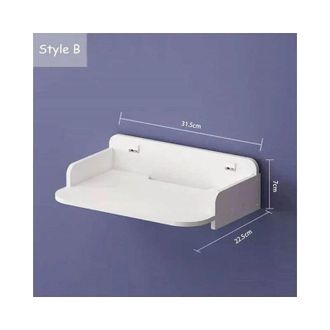OEM Estante Para Proyector Wifi, Cajas De Almacenamiento De Cables De Alimentaci&oacute;n, Caja Para Sujetar Cables, Estantes De Pared Colgantes De Madera Y Pl&aacute;s