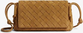Bottega Veneta Borsa Pouch Notturno in suede - BOTTEGA VENETA - gender_Woman