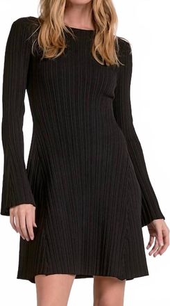 Elan Marlow Mini Dress In Black
