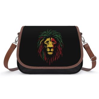 Generic Rastafari Rasta Lion Fashion Womens Crossbody Bags Novelty Handbag Shoulder Bag Purse