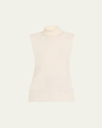 Toteme Sleeveless Turtleneck Sweater