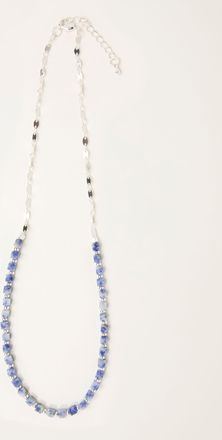 Fat Face FatFace Blue Beaded Necklace