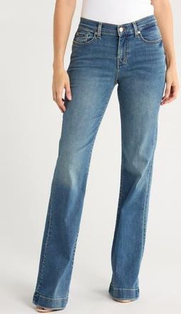 7 For All Mankind Dojo Mid Rise Flare Jeans in Felicity at Nordstrom Rack, Size 33