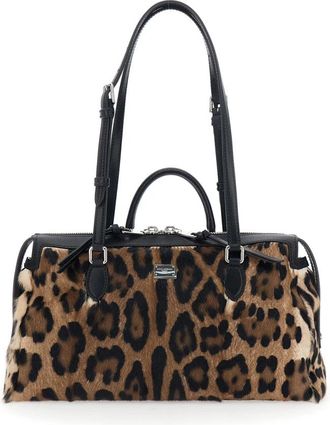 Dolce & Gabbana Bruine Vittoria BAG voor vrouwen - Dames - Schoudertassen - Bruin - ONE Size - Tassen