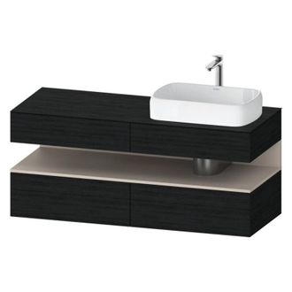 Duravit Qatego Consola Mueble Bajo Lavabo, 2 Extensiones, 2 - Duravit