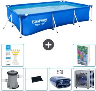 Bestway Piscina Bestway Steel Pro Rectangular - 300x201x66 Cm - 7-piezas S216