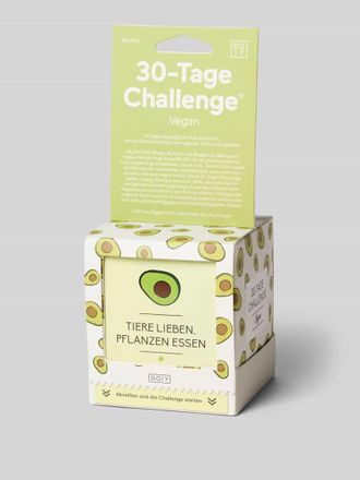 doiy Papier-Spiel mit veganen Rezepten aus aller Welt in Weiss, Gr&ouml;&szlig;e 1