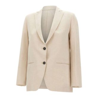 Roberto Ricci Design Blazers, female, Beige, Size: XS Lynco Boyfriend