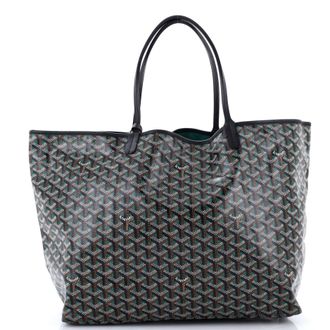 Goyard Saint Louis Tote Claire Voie Coated Canvas GM