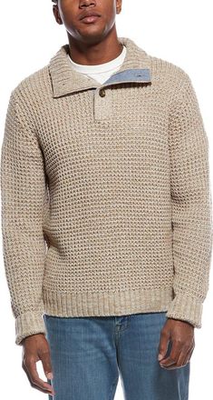 Weatherproof Vintage Weatherproof Vintage Textured Mixy 1/4-Button Sweater