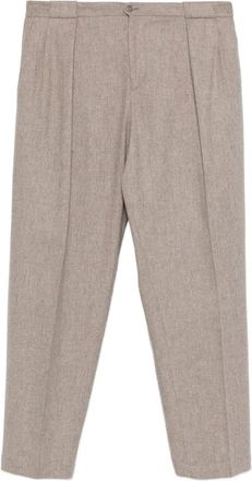 BRIGLIA 1949 pleated trousers - Neutrals