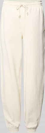 Mustang Jeans Mustang Regular Fit Sweatpants mit Ges&auml;&szlig;tasche Modell Nucia in Offwhite, Gr&ouml;&szlig;e XL