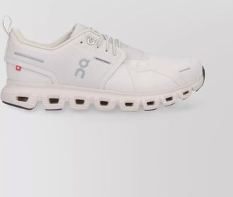 On mesh upper low top sneakers