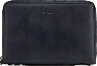 Kiton Portafoglio con zip - Blu