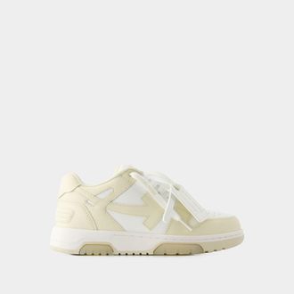 Off-white Womens Out Of Office Sneakers - Off White - Leather - White/Beige Leather (archived) - Size EU 35