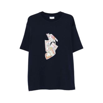 Dr&ocirc;le de Monsieur T-Shirts, male, Blue, Size: M K-Ts311 T-shirt