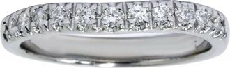 Pompeii3 White Gold 1/4ct Diamond Curved Wedding 14K New Ring