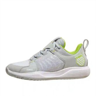 K-Swiss Womens Ultrashot Team Shoes In White/grey