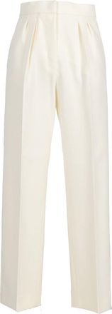 Max Mara Verbano slim-fit broek van stretchwol
