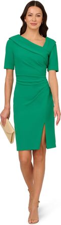 Adrianna Papell Stretch Crepe Dress