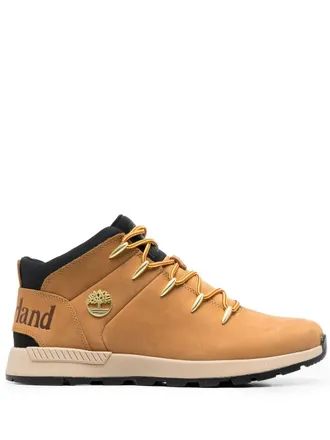 Timberland Sprint Trekker debossed-logo lace-up ankle boots - Neutrals