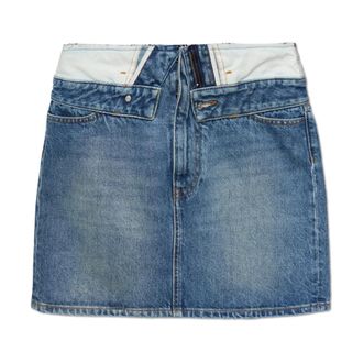 Maison Margiela Dames, Rokken, Blauw, Maat: 2XS Denim