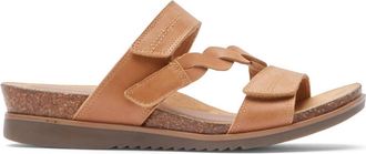 Rockport Womens May Slide Sandal In Tan