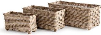 Napa Home & Garden Haley Planters, Set of 3 in Beige at Nordstrom